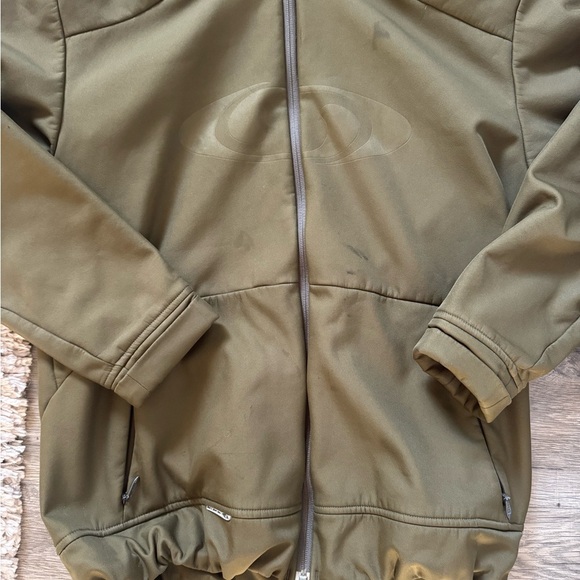 Salomon Olive Green Hooded Jacket - Picture 2 of 4